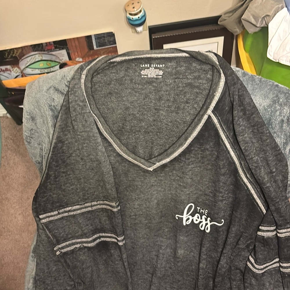 Black torrid long sleeve shirt size 26/28